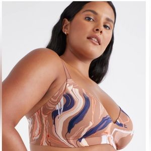 WingWoman Contour Bra Marble Earth Size 0